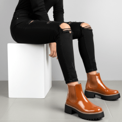 Canela Charol Camel T7