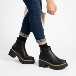 Canela Cierre Liso Negro T7