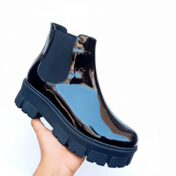 Ceci Cierre Charol Negro PL-MUE