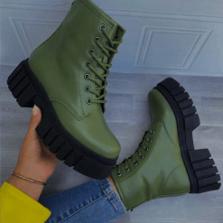 Desire liso Verde - R6 Negro