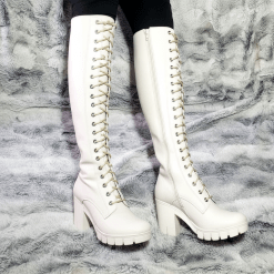 Bota Rodilla 90 Liso Hueso - hueso 90