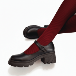 Escolar liso Negro -T7